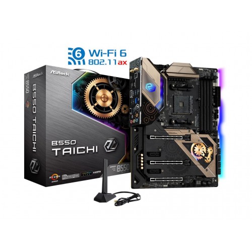 ASRock B550 TAICHI AM4 AMD B550 SATA 6Gb/s ATX AMD Motherboard